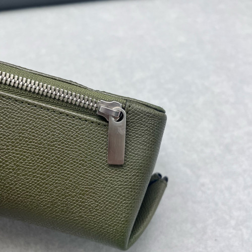 Valextra Box Bag Calfskin Green