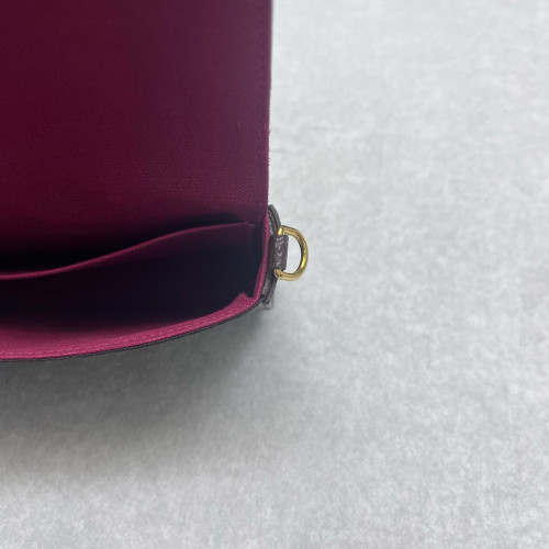 Louis Vuitton Pochette Felicie Chain Wallet Monogram Brown