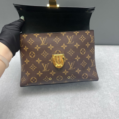 Louis Vuitton One Handle Flap MM Monogram Brown