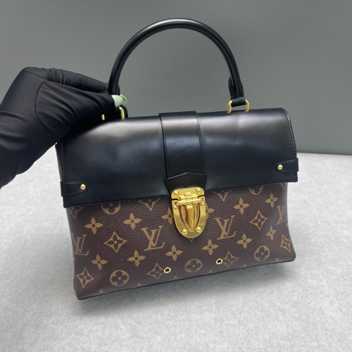 Louis Vuitton One Handle Flap MM Monogram Brown