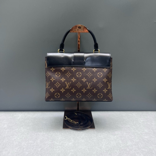 Louis Vuitton One Handle Flap MM Monogram Brown