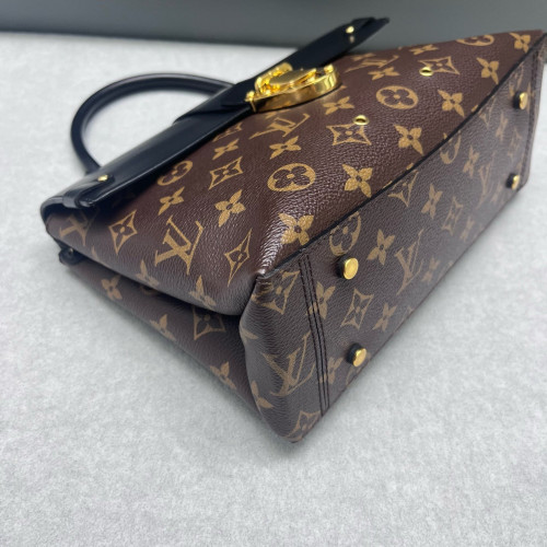 Louis Vuitton One Handle Flap MM Monogram Brown