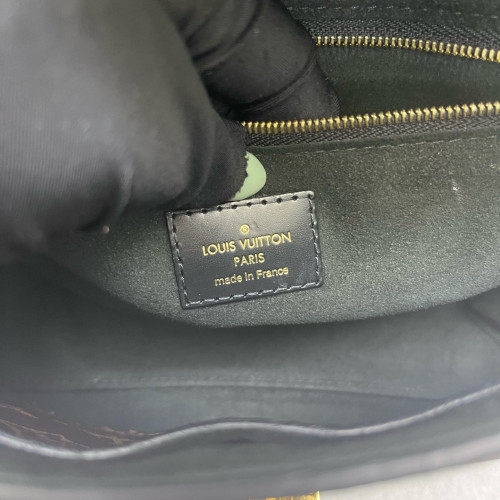Louis Vuitton One Handle Flap MM Monogram Brown