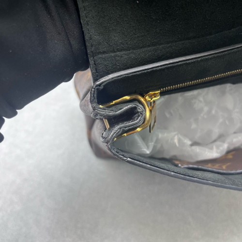 Louis Vuitton One Handle Flap MM Monogram Brown