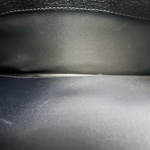 Gucci Clutch Grained Calfskin Black