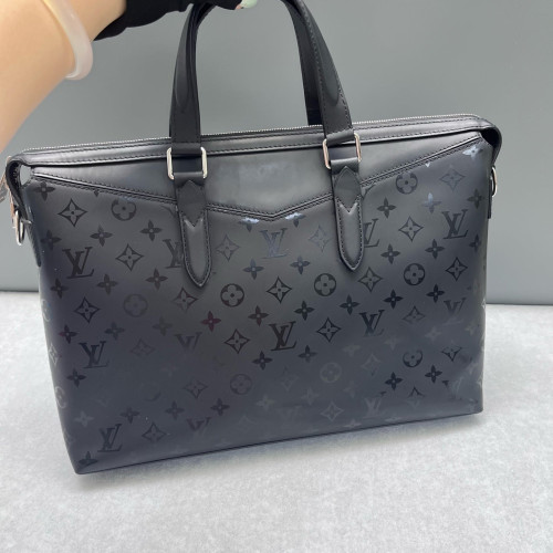 Louis Vuitton Explorer Briefcase GM Monogram Eclipse Black