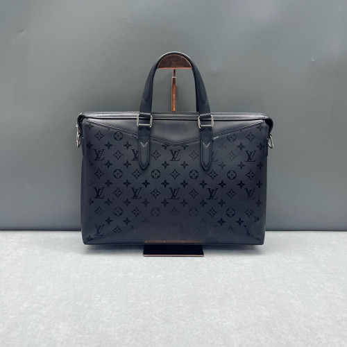 Louis Vuitton Explorer Briefcase GM Monogram Eclipse Black