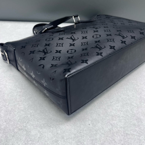 Louis Vuitton Explorer Briefcase GM Monogram Eclipse Black