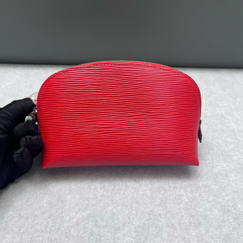 Louis Vuitton Cosmetic Pouch Epi Red