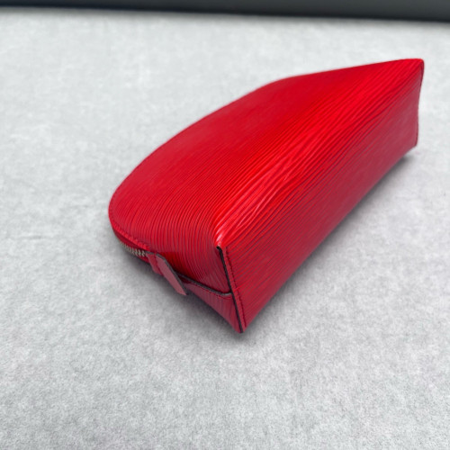 Louis Vuitton Cosmetic Pouch Epi Red