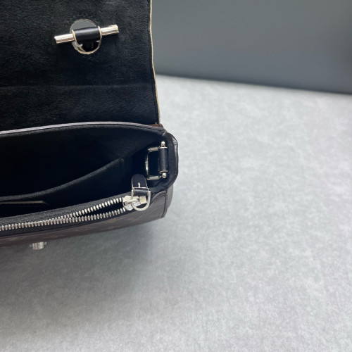 Louis Vuitton Chain It PM Monogram Brown Black