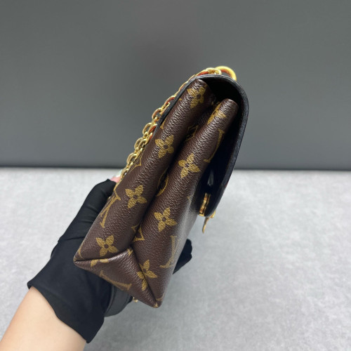 Louis Vuitton Saint Placide Monogram Red Brown