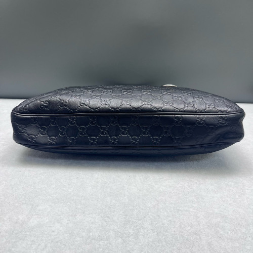 Gucci Briefcase Guccissima Black