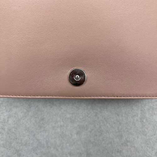 Prada Shoulder Bag Calfskin Light Pink