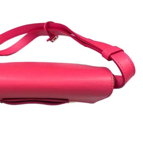 Delvaux Mini Madame Shoulder Bag Calfskin Pink