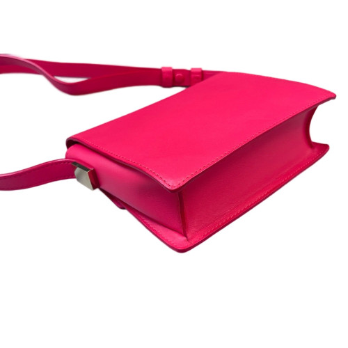 Delvaux Mini Madame Shoulder Bag Calfskin Pink