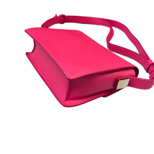 Delvaux Mini Madame Shoulder Bag Calfskin Pink