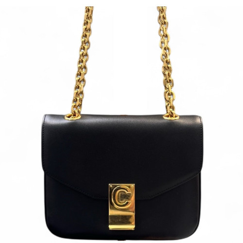 Celine Small C Bag Smooth Calfskin Black