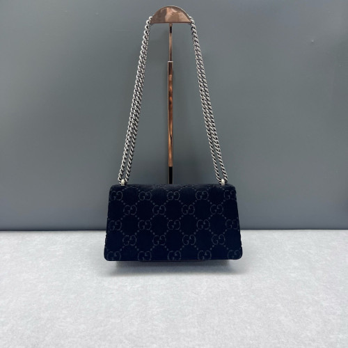 Gucci Crystal Small Dionysus Velvet Black