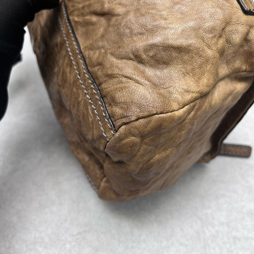 Givenchy Mini Pandora Crossbody Bag Aged Calfskin Brown Givenchy Mini Pandora Crossbody Bag Aged Calfskin Brown