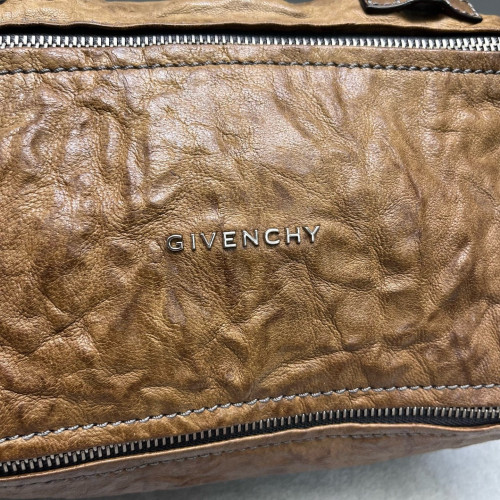 Givenchy Mini Pandora Crossbody Bag Aged Calfskin Brown Givenchy Mini Pandora Crossbody Bag Aged Calfskin Brown