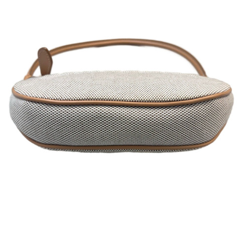 Burberry Mini Olympia Shoulder Bag Canvas Beige Light Brown