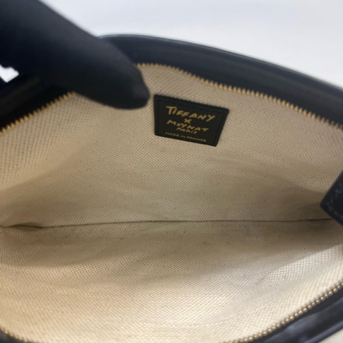 Moynat Toiletry Case Toile 1920 Monogram Brown Black Blue