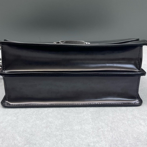 TOD'S Shoulder Bag Calfskin Black