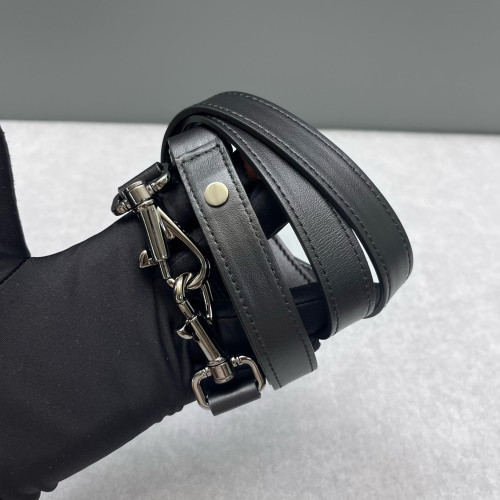 TOD'S Shoulder Bag Calfskin Black
