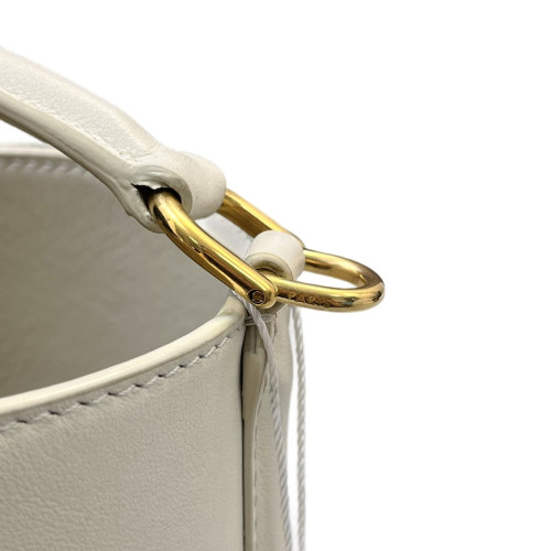 Celine Bucket 16 Bag Calfskin Beige Mystic White
