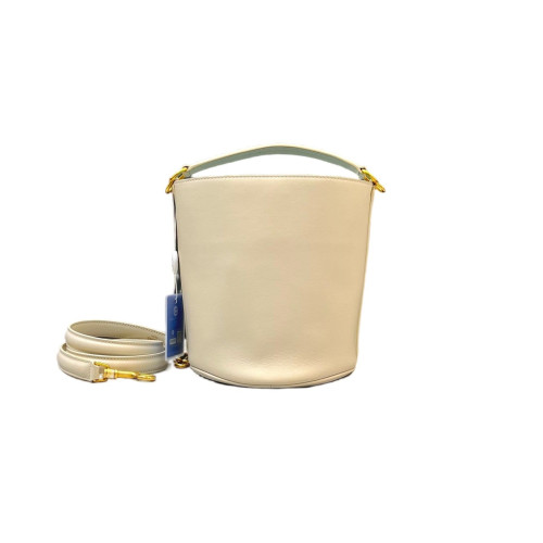 Celine Bucket 16 Bag Calfskin Beige Mystic White