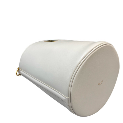 Celine Bucket 16 Bag Calfskin Beige Mystic White