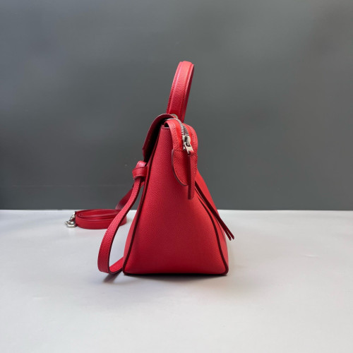 Celine Micro Belt Bag Grained Calfskin Red