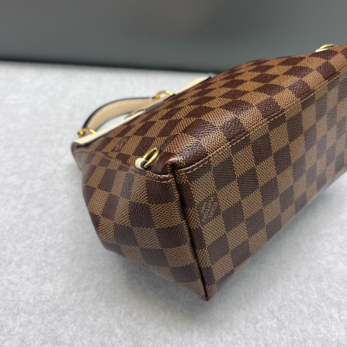 Louis Vuitton Clapton Backpack Damier Ebene Brown Beige
