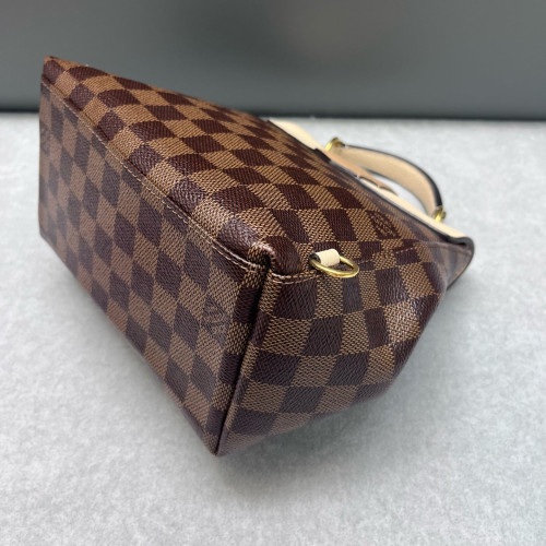 Louis Vuitton Clapton Backpack Damier Ebene Brown Beige