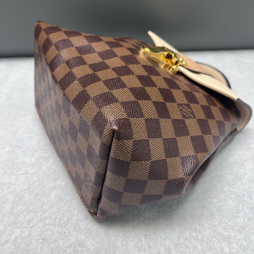 Louis Vuitton Clapton Backpack Damier Ebene Brown Beige