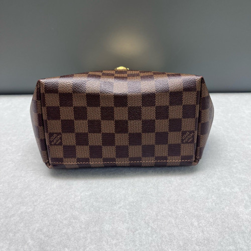 Louis Vuitton Clapton Backpack Damier Ebene Brown Beige