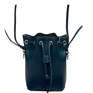 Fendi Mini Mon Tresor Bucket Calfskin Blue