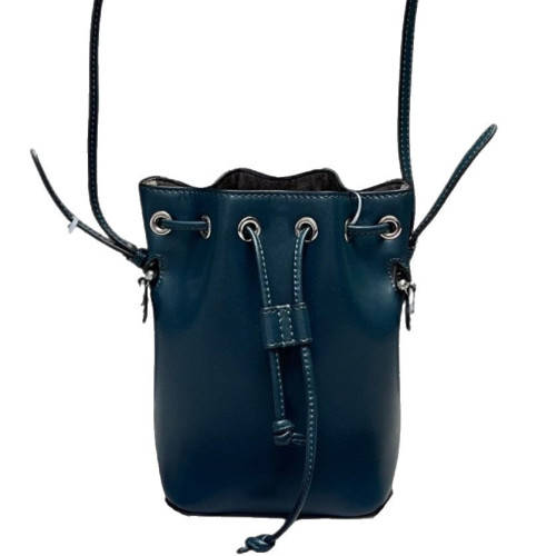 Fendi Mini Mon Tresor Bucket Calfskin Blue