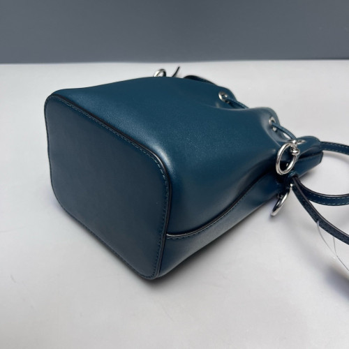 Fendi Mini Mon Tresor Bucket Calfskin Blue