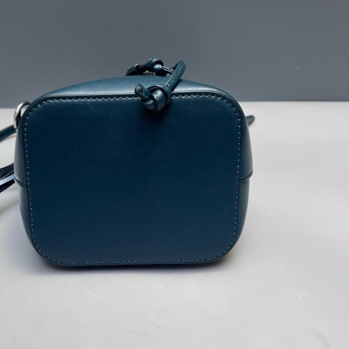 Fendi Mini Mon Tresor Bucket Calfskin Blue