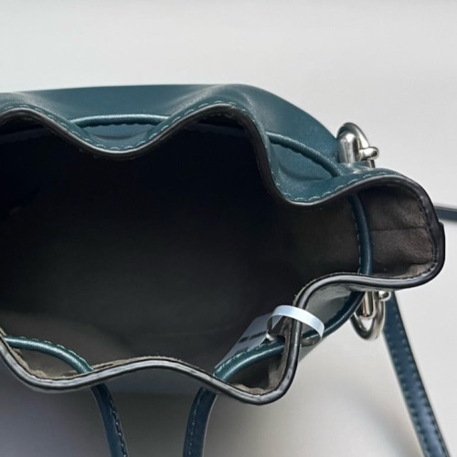 Fendi Mini Mon Tresor Bucket Calfskin Blue