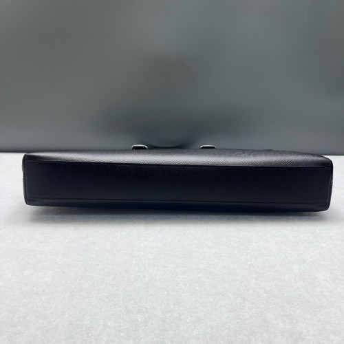Louis Vuitton Briefcase Calfskin Black