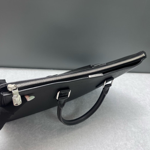 Louis Vuitton Briefcase Calfskin Black