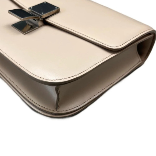 Celine Medium Classic Box Smooth Calfskin Beige Celine Medium Classic Box Smooth Calfskin Beige