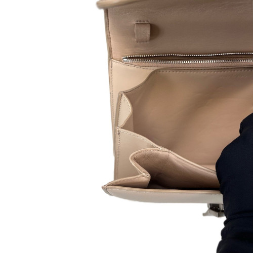 Celine Medium Classic Box Smooth Calfskin Beige Celine Medium Classic Box Smooth Calfskin Beige