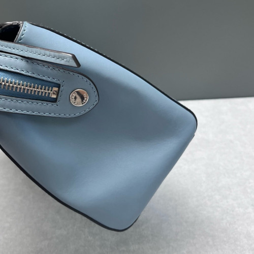 Fendi Dotcom Shoulder Bag Calfskin Blue Fendi Dotcom Shoulder Bag Calfskin Blue