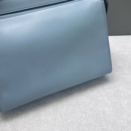 Fendi Dotcom Shoulder Bag Calfskin Blue Fendi Dotcom Shoulder Bag Calfskin Blue