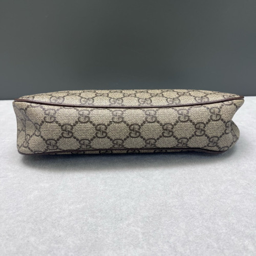Gucci Small Ophidia Hobo GG Supreme Monogram Brown