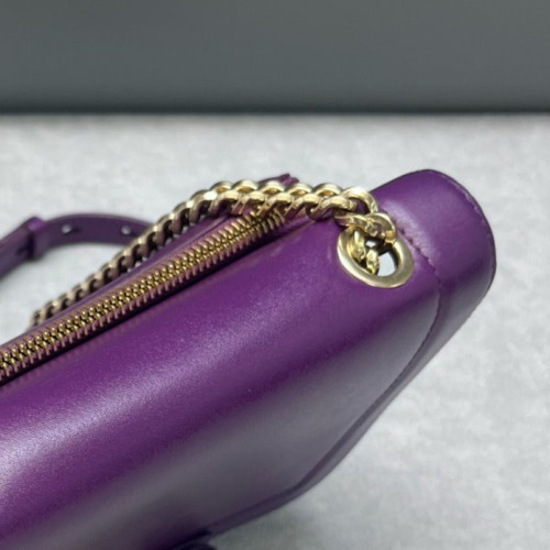 Salvatore Ferragamo Vara Bow Crossbody Bag Calfskin Purple Salvatore Ferragamo Vara Bow Crossbody Bag Calfskin Purple